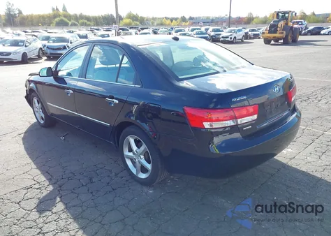 2008 Hyundai Sonata Limited/Se из США, поврежденный, VIN 5NPEU46C98H318975